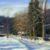 Winter Down the Road
12 X 16